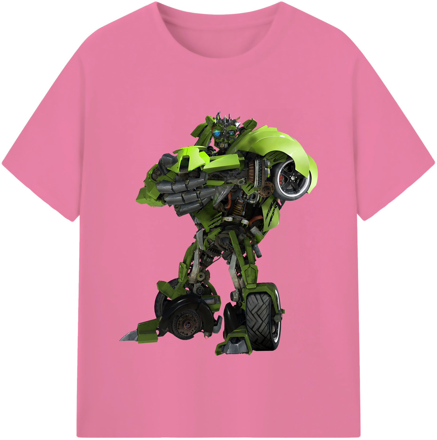 （画像用） Transformers トランスフォーマー 綿100％半袖Tシャツ（フロントプリント）